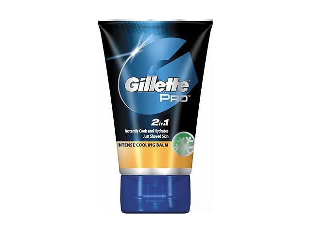 Бальзам после бритья Gillette Pro 2-в-1 Intense Cooling Интенсивное охлаждение 100 мл (7702018255511)