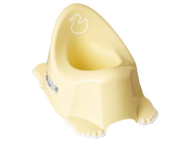 Горшок Tega Duck DK-001 нескользящий 132 light yellow
