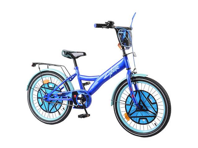 купить бу Велосипед 2-х колёсный 20" Tilly Cyber T-220214 blue + l.blue в Дубно купить бу Велосипед 2-х колёсный 20" Tilly Cyber T-220214 blue + l.blue в Дубно