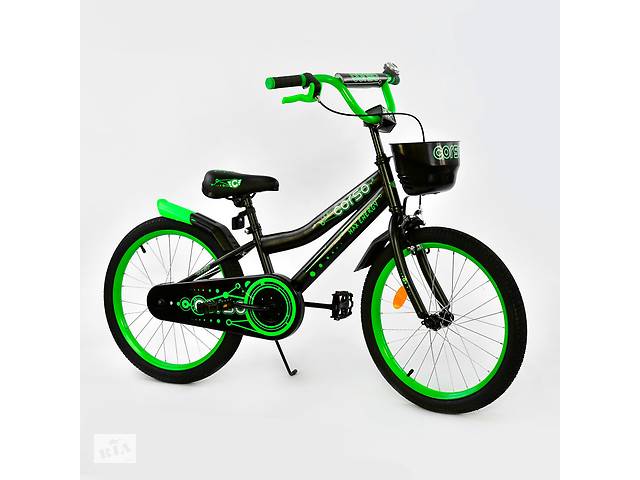 купить бу Велосипед 20" дюймов 2-х колёсный R-20651 "CORSO", ручной тормоз, звоночек, корзинка в Дубно купить бу Велосипед 20" дюймов 2-х колёсный R-20651 "CORSO", ручной тормоз, звоночек, корзинка в Дубно