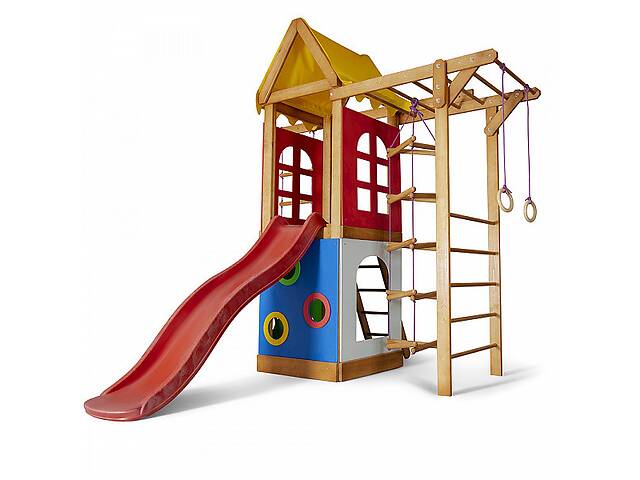 Детский игровой развивающий комплекс для улицы / двора / дачи / пляжа SportBaby Babyland-22