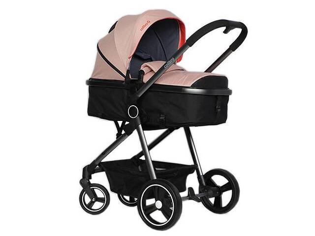 Коляска с автокреслом детская Colibro One Max 9023-COM-08, розовый