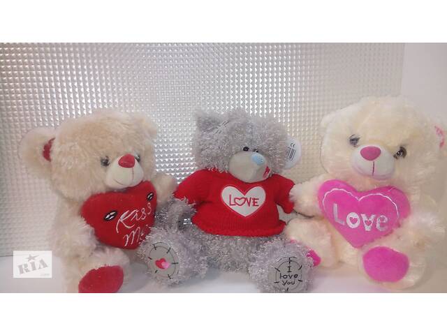 Мягкий мишка I love you