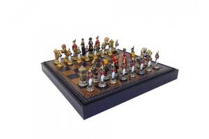 Набор из 3 игр шахматы нарды шашки ITALFAMA Наполеон 48 х 48 см (1957222GN)