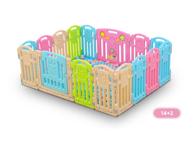 ИГРОВАЯ ПЛОЩАДКА XOKO PLAY PEN D20 197*197CM