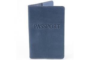 Обложка для паспорта DNK Leather Мужская кожаная обложка для паспорта DNK LEATHER DNK-Pasport-Hcol-B
