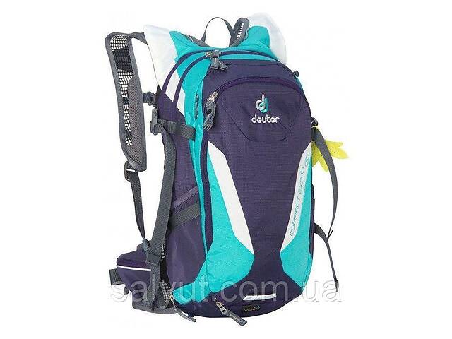Рюкзак Deuter Compact EXP 10 SL (Синий с бирюзовыми вставками blueberry-mint)- объявление о продаже в Украине Рюкзак Deuter Compact EXP 10 SL (Синий с бирюзовыми вставками blueberry-mint)- объявление о продаже в Украине