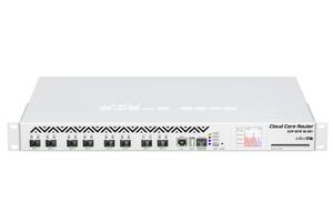 Маршрутизатор MikroTik CCR1072-1G-8S+ (8x10G SFP+, 1x1Gb, 1GHzx72 core, RAM 16Mb) (CCR1072-1G-8S+)