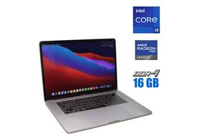 Ноутбук Apple MacBook Pro A1990 (2018 year) / 15.4" (2880x1800) IPS / Intel Core  i9-8950HK (6 (12) ядер по 2.9 - 4.8...