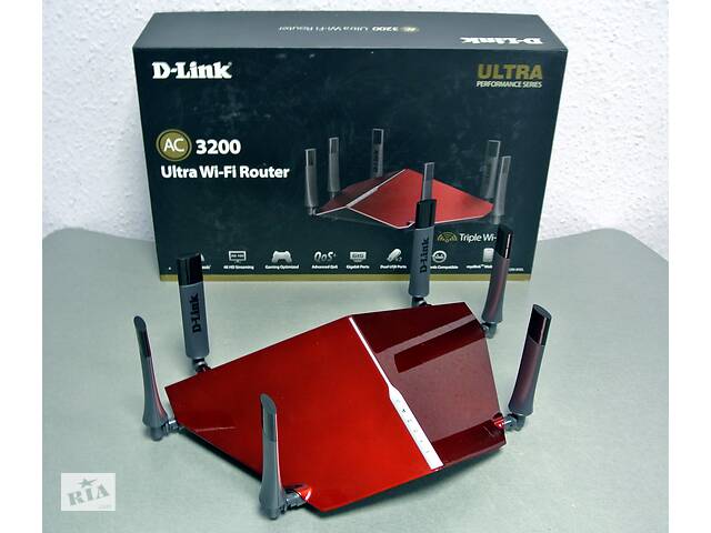 Роутер D-LINK DIR-890L AC3200 трехдиапазонный, высокоскоростной- объявление о продаже в Киеве Роутер D-LINK DIR-890L AC3200 трехдиапазонный, высокоскоростной- объявление о продаже в Киеве