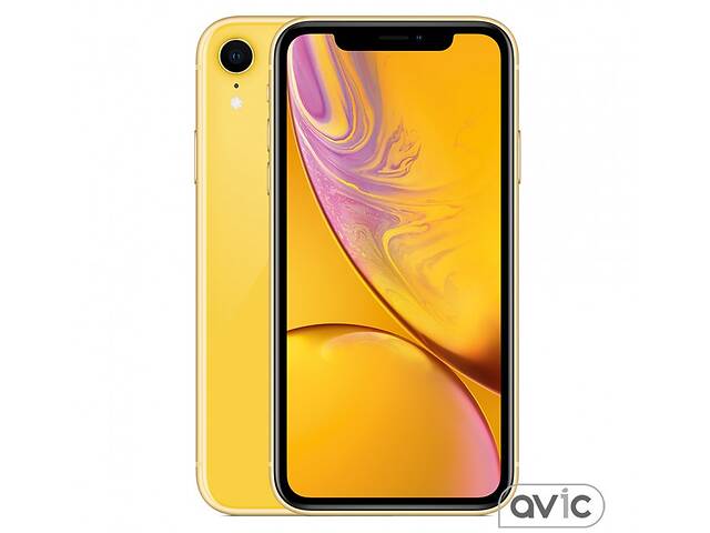 Смартфон Apple iPhone XR Dual Sim 256GB Yellow (MT1M2)