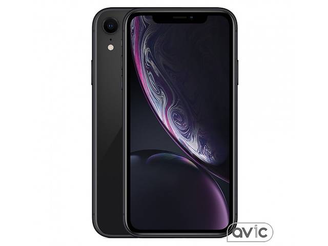 Смартфон Apple iPhone XR Dual Sim 64GB Black (MT122)