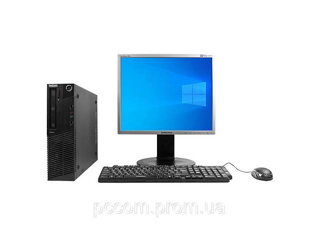 Системный блок Lenovo ThinkCentre M78 AMD A4-5300B 4GB RAM 250GB HDD + Монитор 19