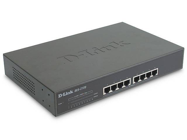 купить бу Управляемый коммутатор свитч D-Link DES-2108 8 портов Ethernet в Житомире