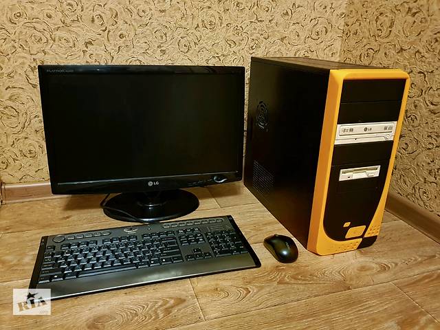 Игровой компьютер ПК + монитор LG 22