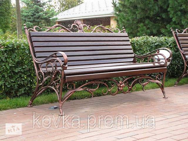 Эксклюзивная кованая лавка