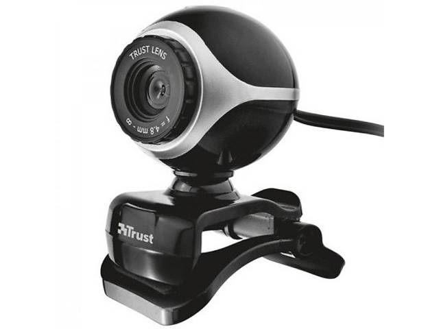 Веб-камера Trust EXIS WEBCAM BLCK-SLVR (17003)