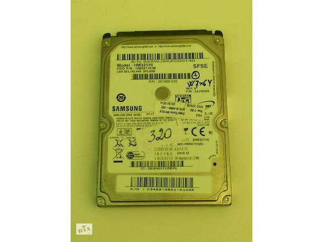 Жесткий диск для ноутбука HDD 2.5