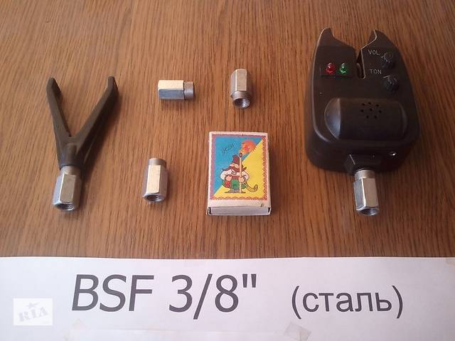 Рыбацкая гайка, болт для Род Пода BSF 3/8 дюйма (для вкручивания сигнализатора)