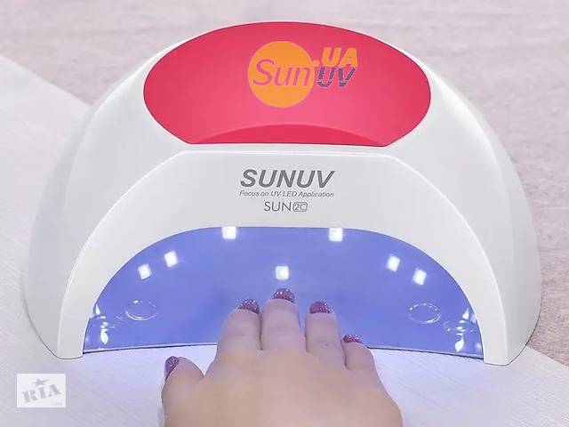 Оригінал SUNUV SUN2 Sun2c 48W sunuv2C uv led lamp уф лед лампа 48Вт сушка манікюр педикюр нарощування нігтів гель лак