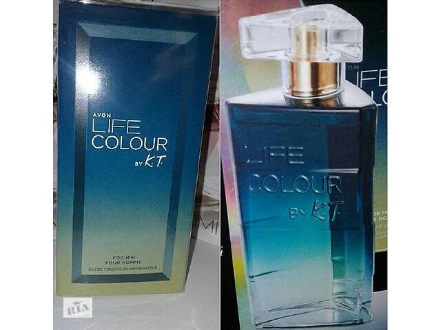 Парфюмерная вода avon life сolour by kenzo takada для него 75мл