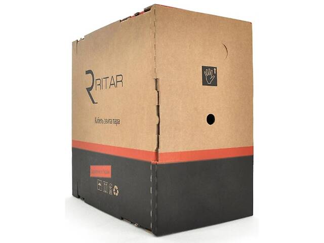 Кабель сетевой Ritar UTP 305м, cat 5e, CU, 4*2*0,50мм, ПВХ, indoor (КПВ-ВП (100) 4*2*0,50 / 17000)