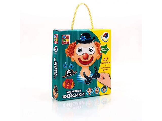 Магнитная Игра фейсик На Украинском SKL88-309292