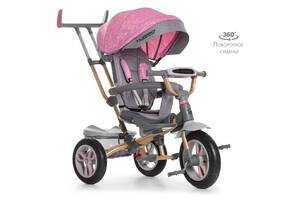Велосипед трехколесный TURBOTRIKE M 4058-15 Розовый
