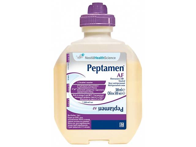 Клиническое питание Nestle Peptamen AF Neutral Dual, 500 мл