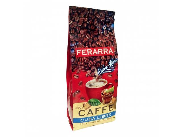 Кофе в зернах Ferarra Cuba Libre Кубинский ром 200гр- объявление о продаже в Запорожье Кофе в зернах Ferarra Cuba Libre Кубинский ром 200гр- объявление о продаже в Запорожье
