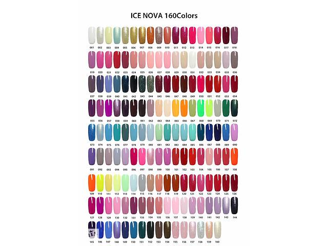 Гель лаки ICE NOVA 40грн.АКЦИЯ