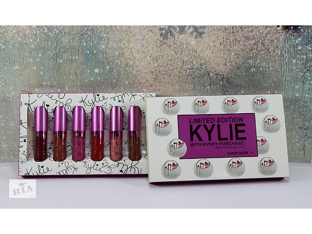 Помада Kylie Limited Edition Набор жидких матовых помад 6 штук