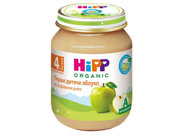 Детское пюре производители. Hipp фруктовое пюре. Детское пюре яблоко Hipp. Детское пюре 4. Пюре Хипп с кусочками.