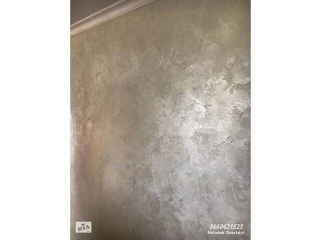 Креатив з венеціанських штукатурок майстер Луцьк Олександр Слабецький.