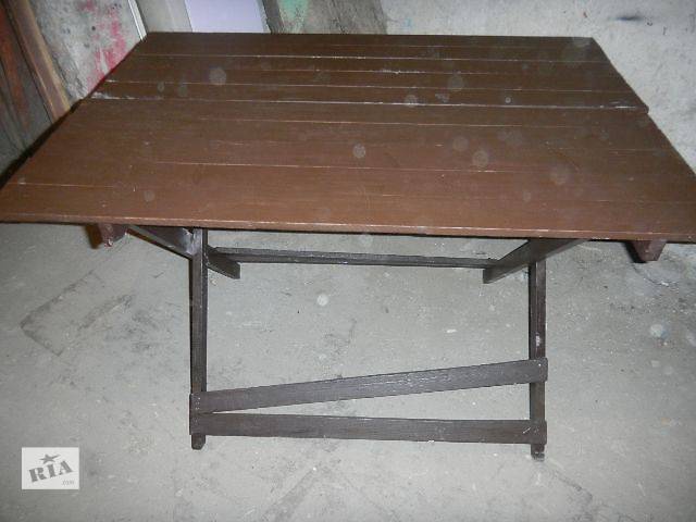 Stol Raskladnoj Dlya Dachi Ili Torgovli Na Bazare B U Mebel Obshee V Vinnice Na Ria Com
