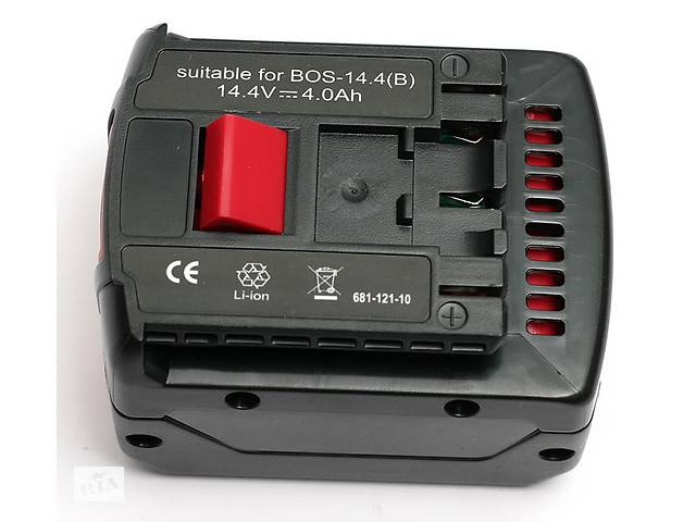 Аккумулятор PowerPlant для шуруповертов и электроинструментов BOSCH GD-BOS-14.4(B) 14.4V 4Ah Li-Ion