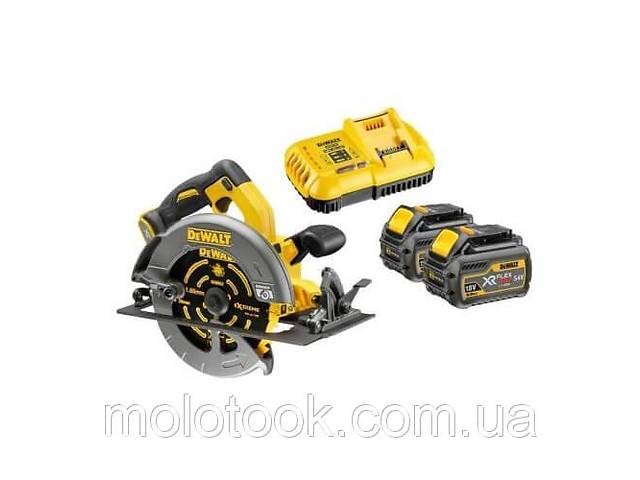 Пила дисковая аккумуляторная XR FLEXVOLT DeWALT DCS576T2
