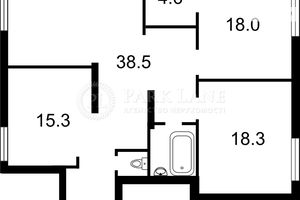 Продается 3-комнатная квартира 110 кв. м в Киеве
