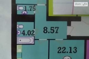 Продається 2-кімнатна квартира 68 кв. м у Хмельницькому