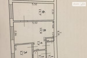 Продается 2-комнатная квартира 44 кв. м в Перечине