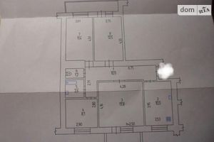 Продается 4-комнатная квартира 76 кв. м в Виннице