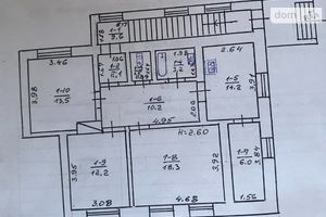 Продается 3-комнатная квартира 90.8 кв. м в Березно