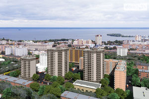 Продается 3-комнатная квартира 109.68 кв. м в Черкассах