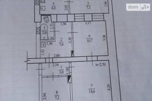 Продается 1-комнатная квартира 59.1 кв. м в Днепре